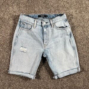Hudson Jeans Light Blue Denim Shorts